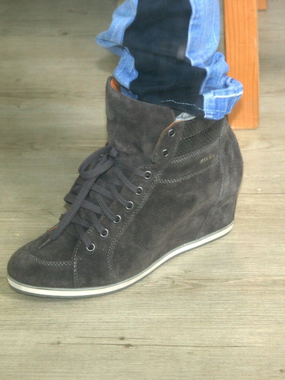 Geox Hidden Wedge Booties